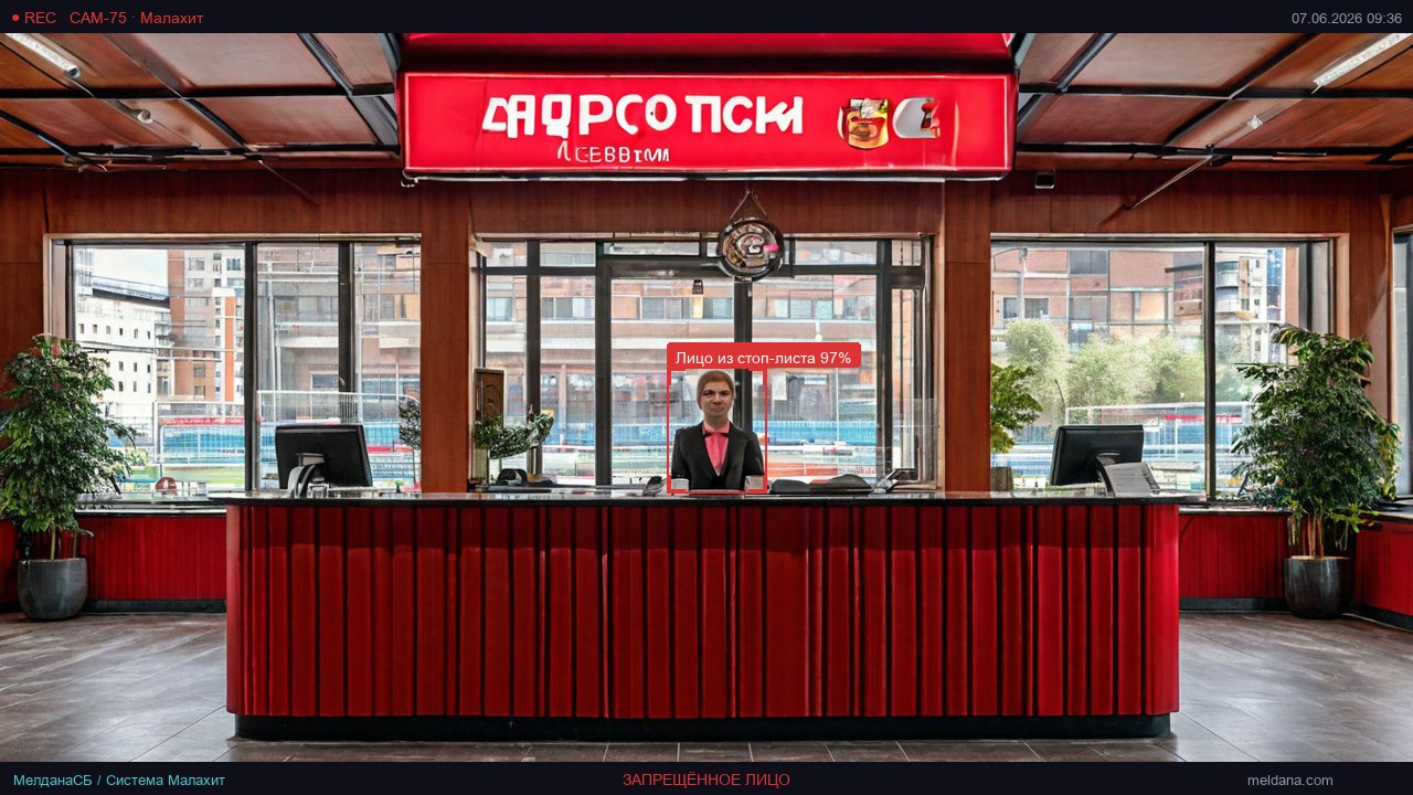 Детекция запрещённых лиц на стадионе в Кемерово — от 4 200 ₽/стадион/мес